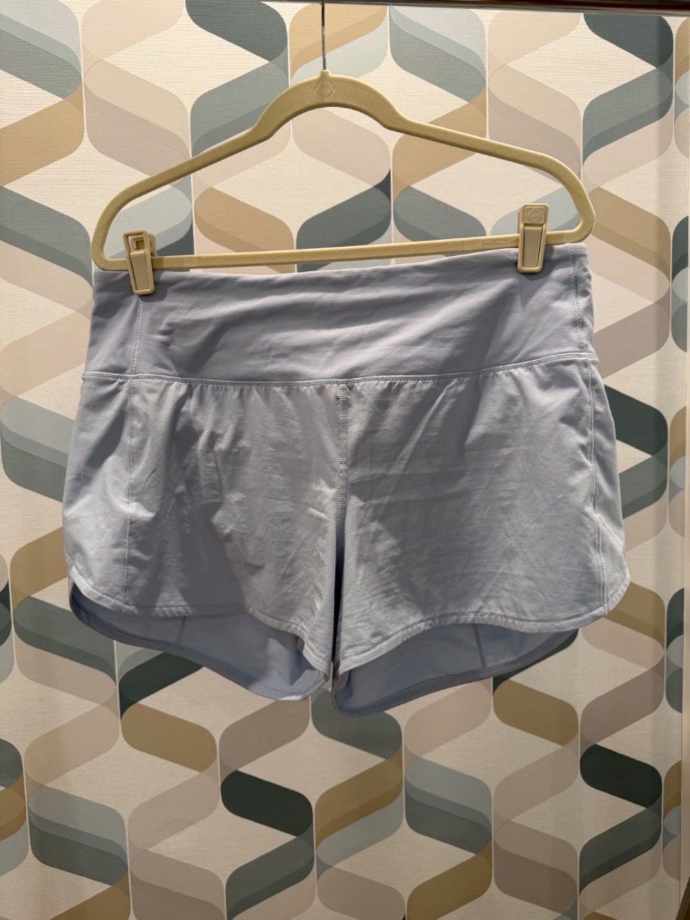 Lululemon Speed Up High-Rise Short 4", Size 12 (light blue)